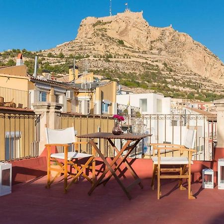 Alc - Stylish Studio With Fantastic Terrace, Old Town Alicante Exterior photo
