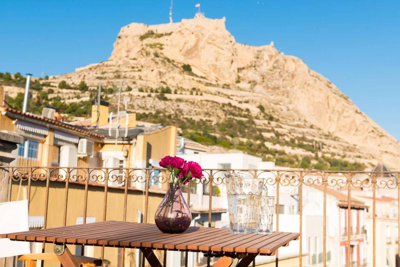 Alc - Stylish Studio With Fantastic Terrace, Old Town Alicante Exterior photo